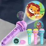Cartoon Animal Projector Torch Toy for Kids