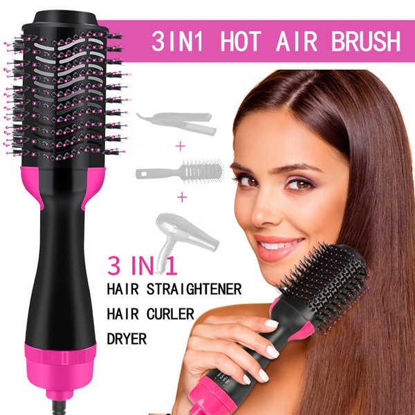 Brush for Fast Drying, Straightening, Curling